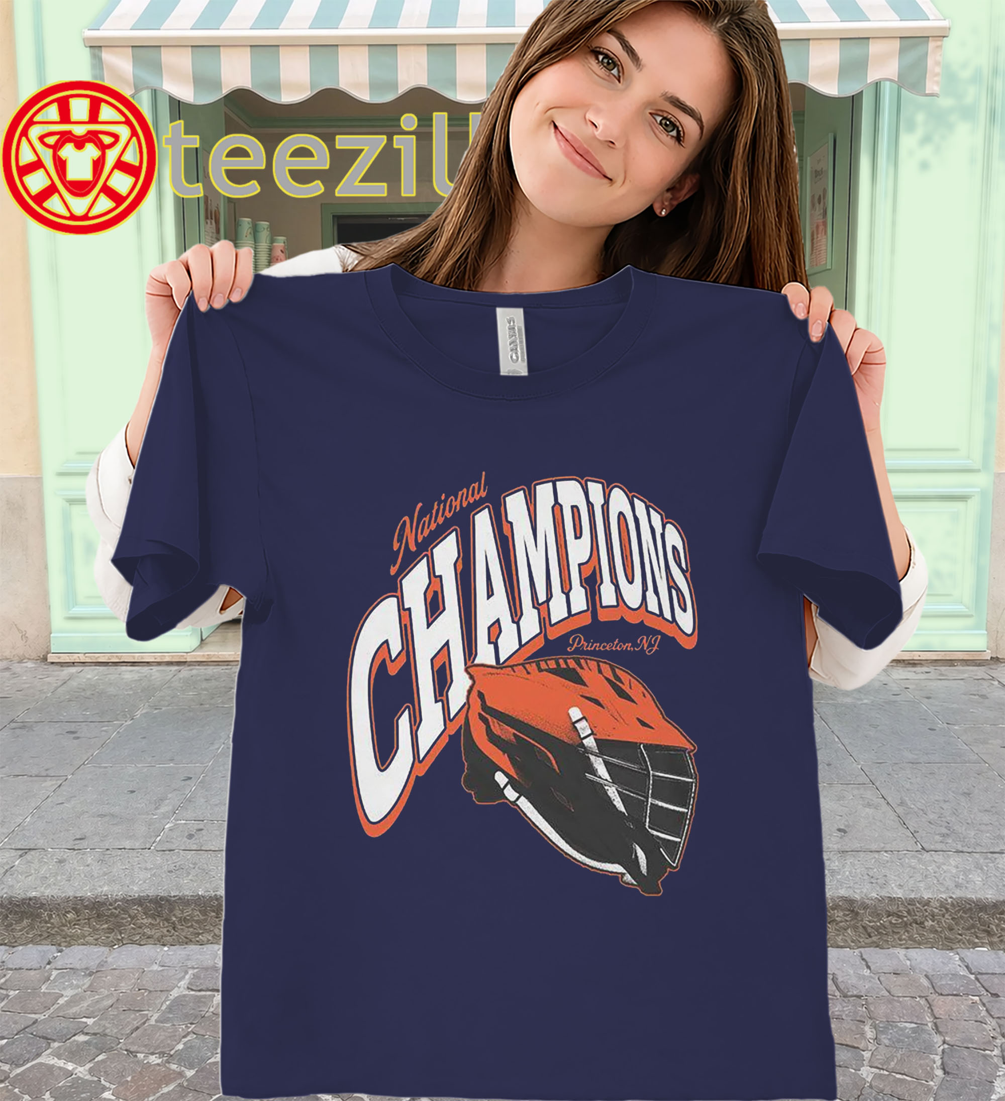 NJ Lacrosse Tee – National Champions Celebration Shirtclassic