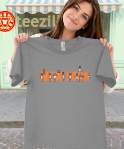 New York Knicks Cartoon Stick-Figure Shirt – NY Basketball Tee-classic