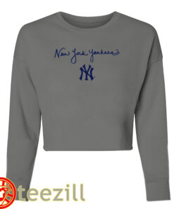 New York Mets Logo – Women’s Cropped Baseball