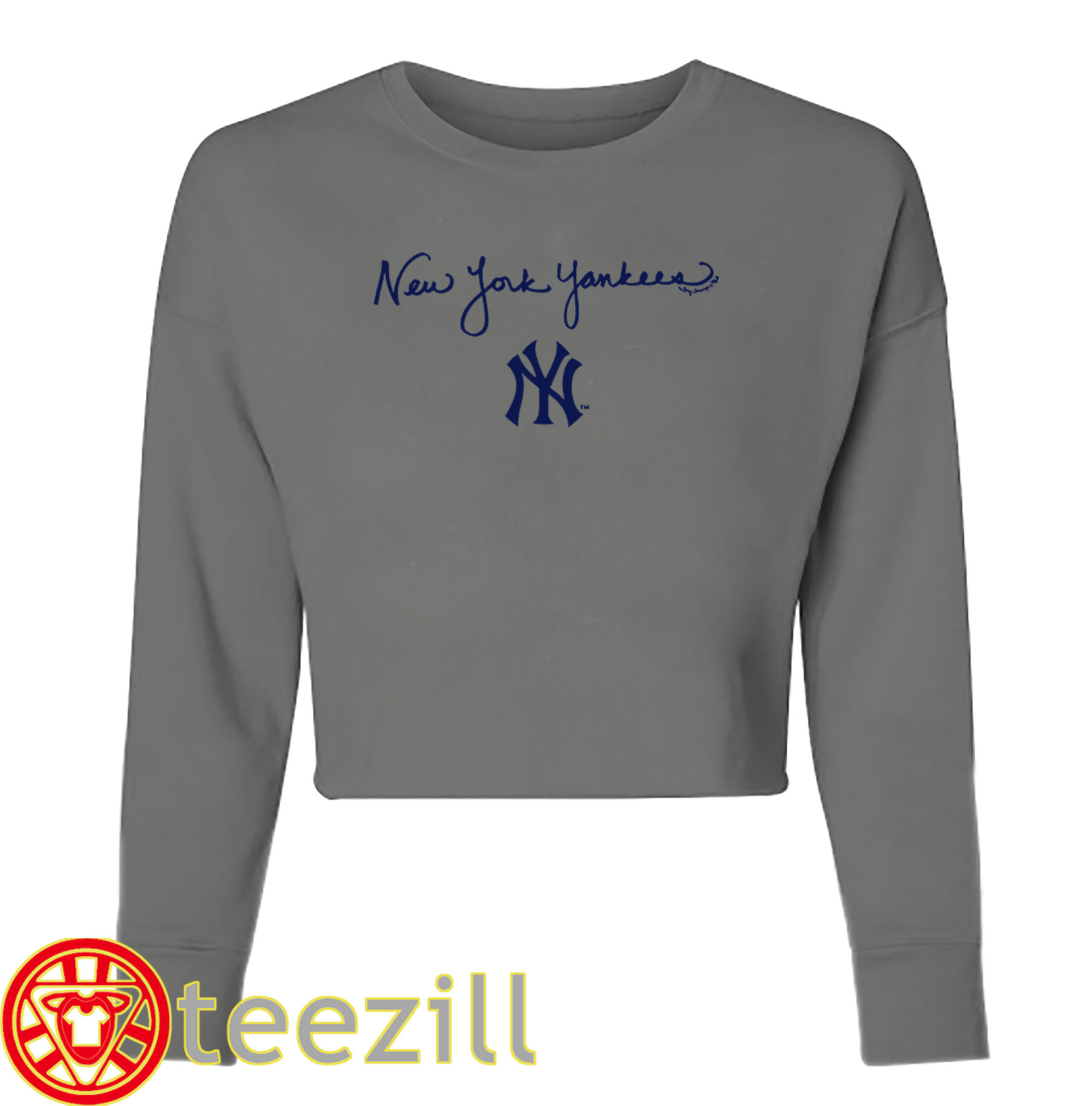 New York Mets Logo – Women’s Cropped Baseball