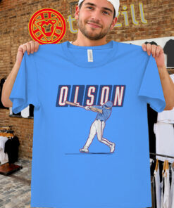 Olson ATL Slugger Swing Design Tshirt - Matt Olson ATL Braves Fan
