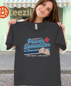 Power Quesadillas Shirt – Kazuma Okamoto Toronto Blue Baseballs