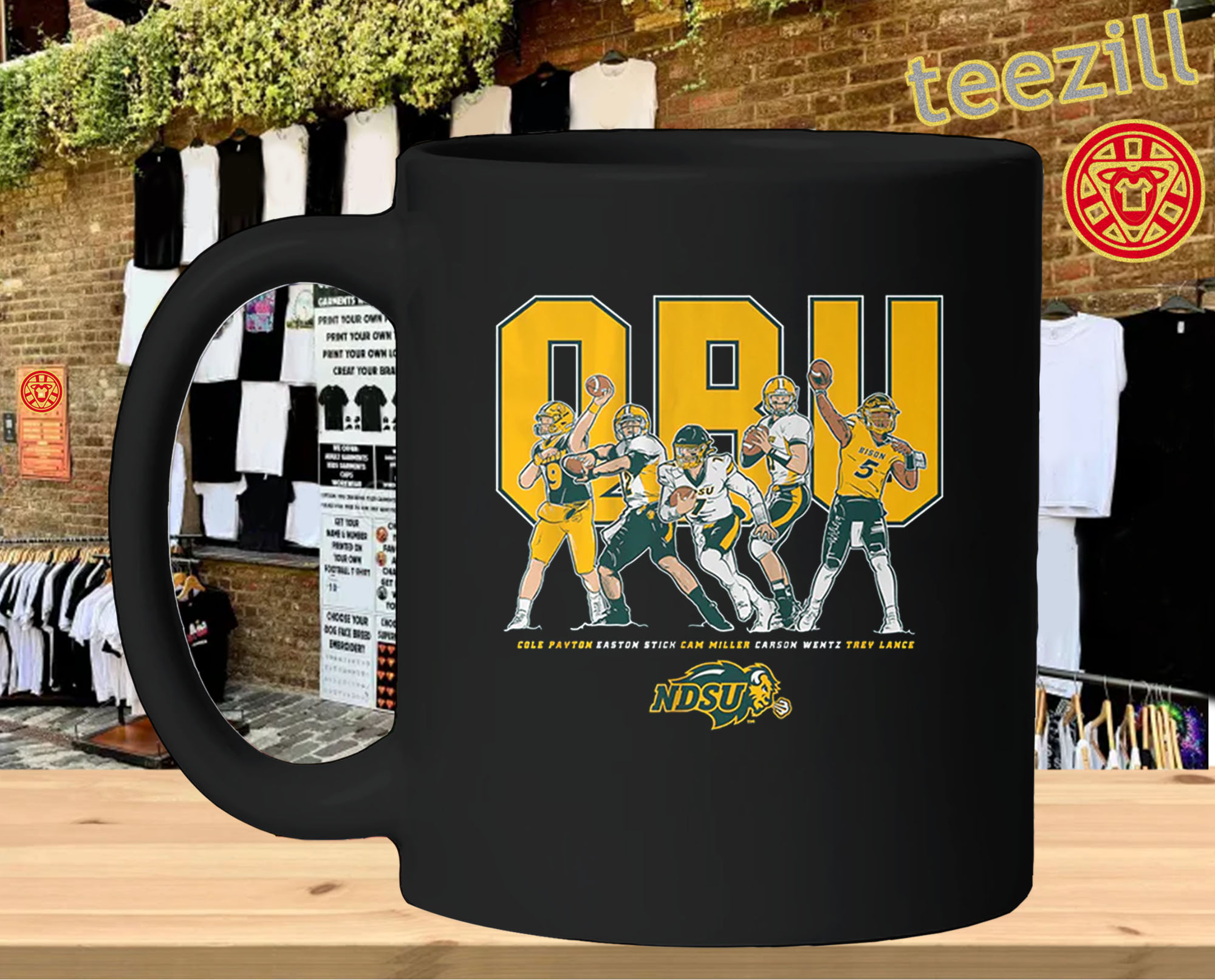 QBU Legends Shirt – NDSU Bison Quarterbacks-mug-design