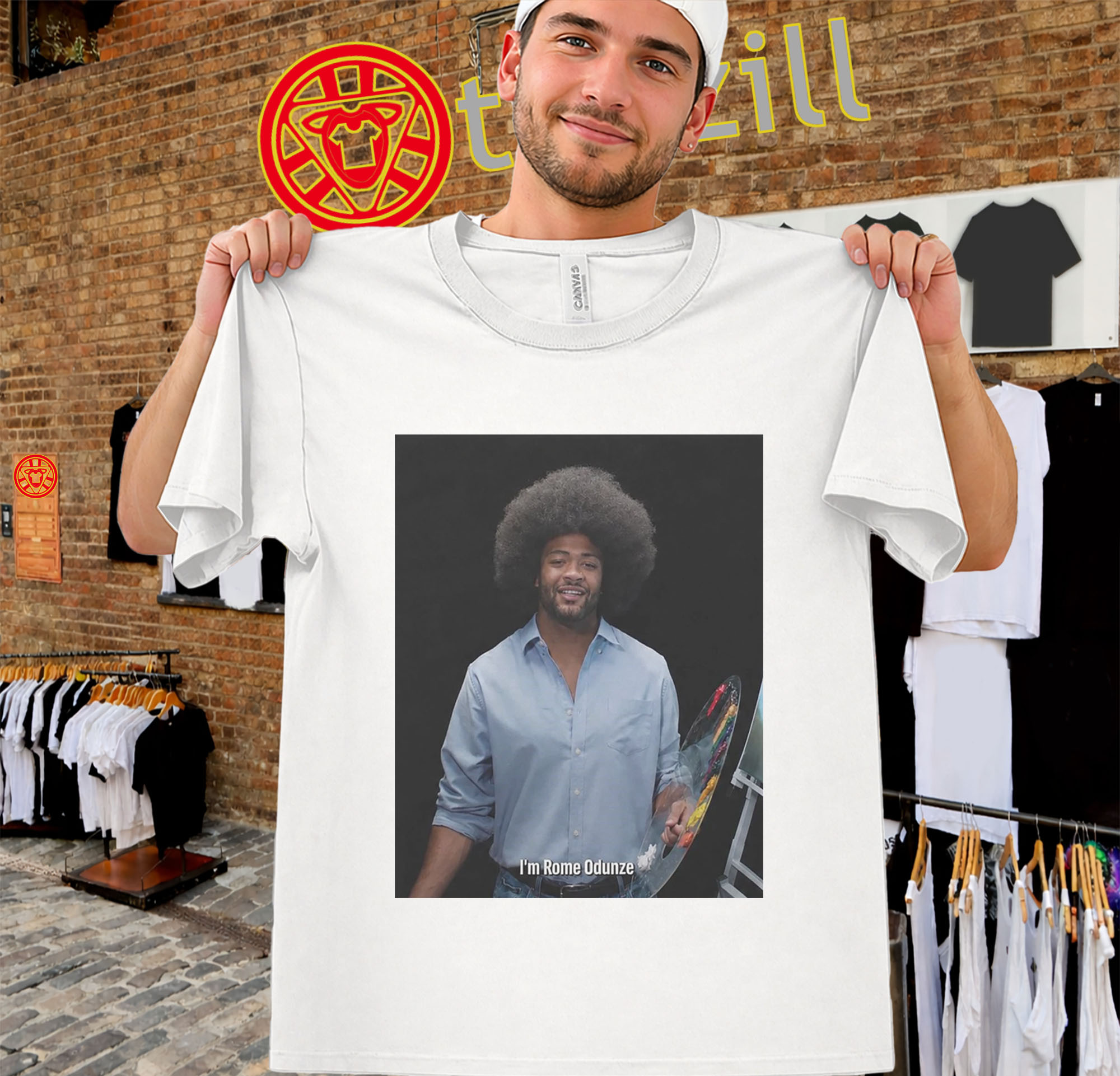 Rome Odunze Shirt – Happy Little Touchdowns-unisex