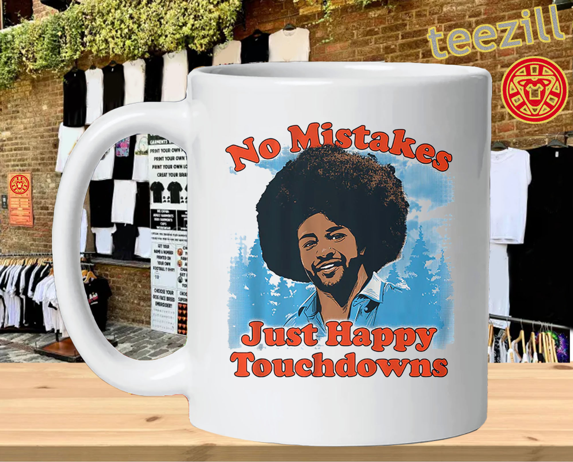 Rome Odunze – No Mistakes Just Happy Touchdowns mug-design