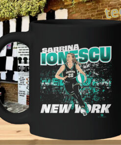 Sabrina Ionescu New York Street Ball-mug-design