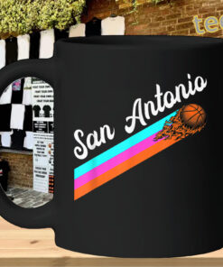 San Antonio Throwback Classic Vintage mug-design