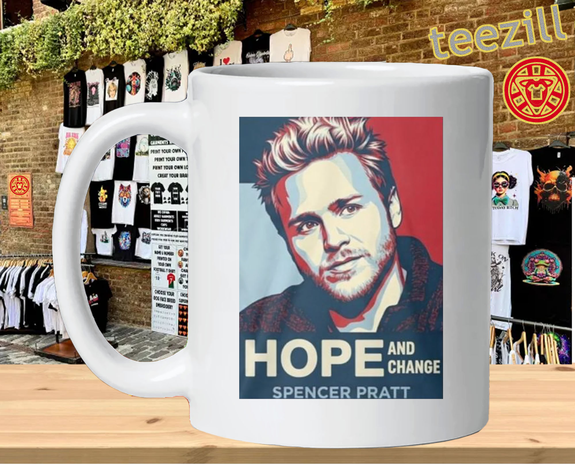 Spencer Pratt Hope And Change – Viral Meme mug