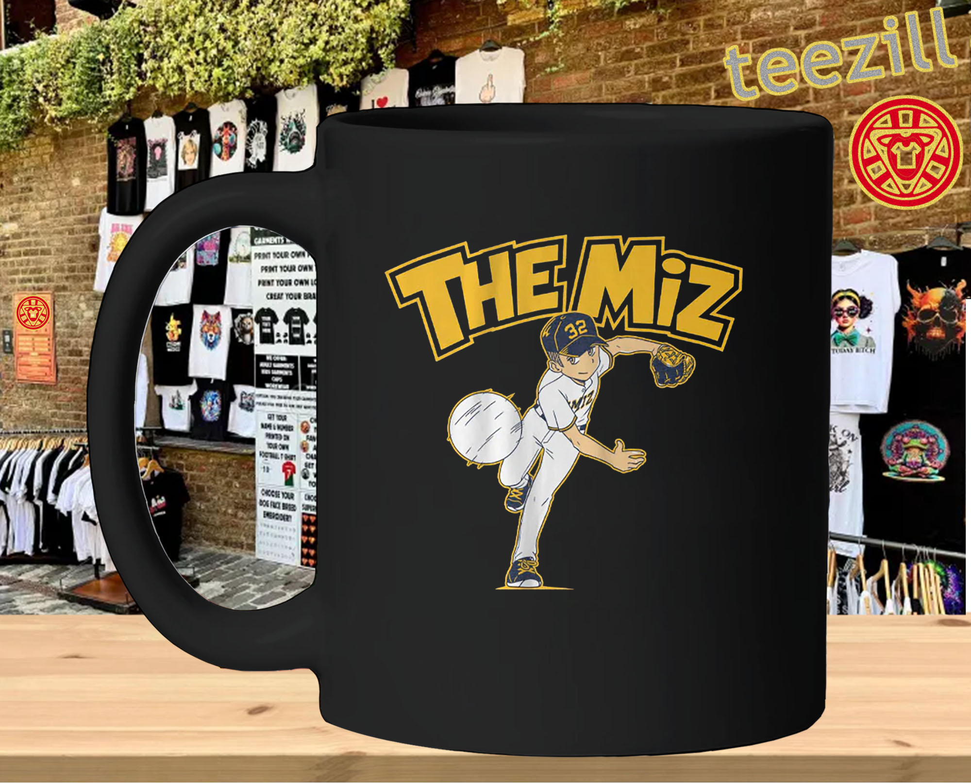 The Anime Miz Jacob Misiorowski – Gotta K 'Em All Baseball mug