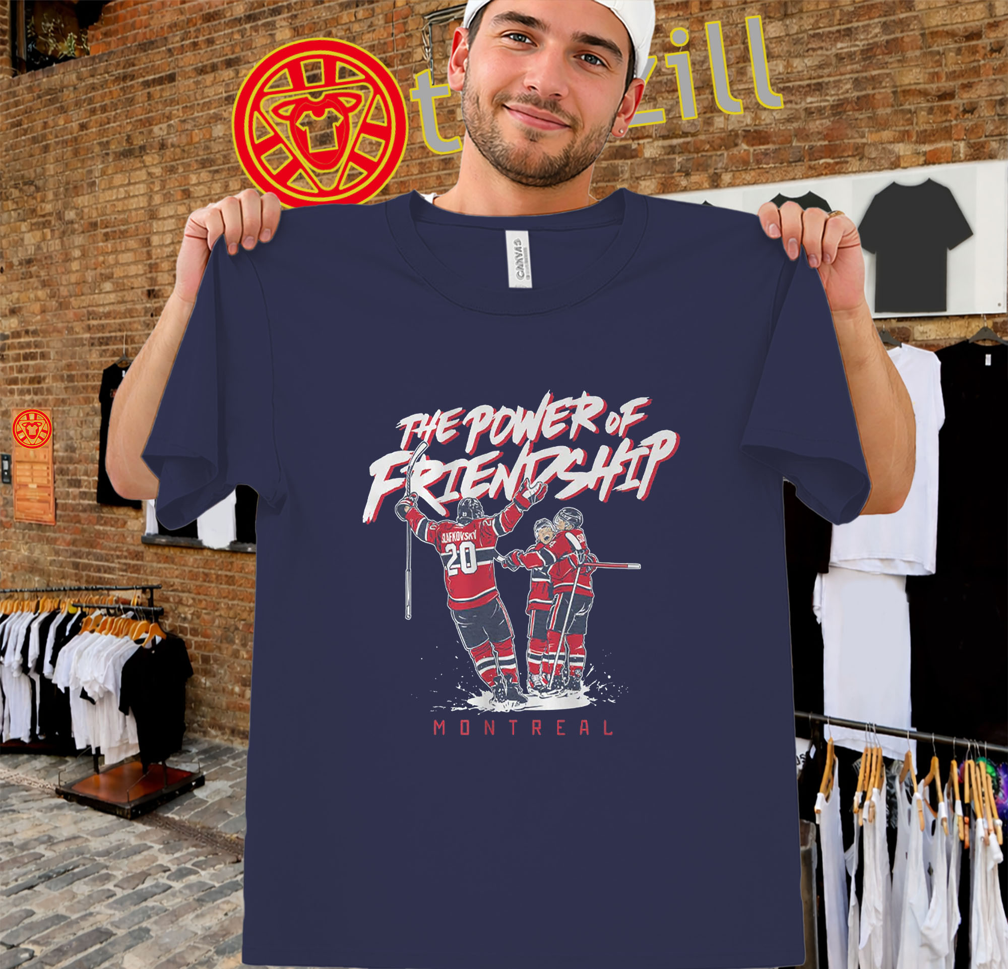 The Power of Friendship Shirt - Cole Caufield- Nick Suzuki & Juraj Slafkovsky-unisex