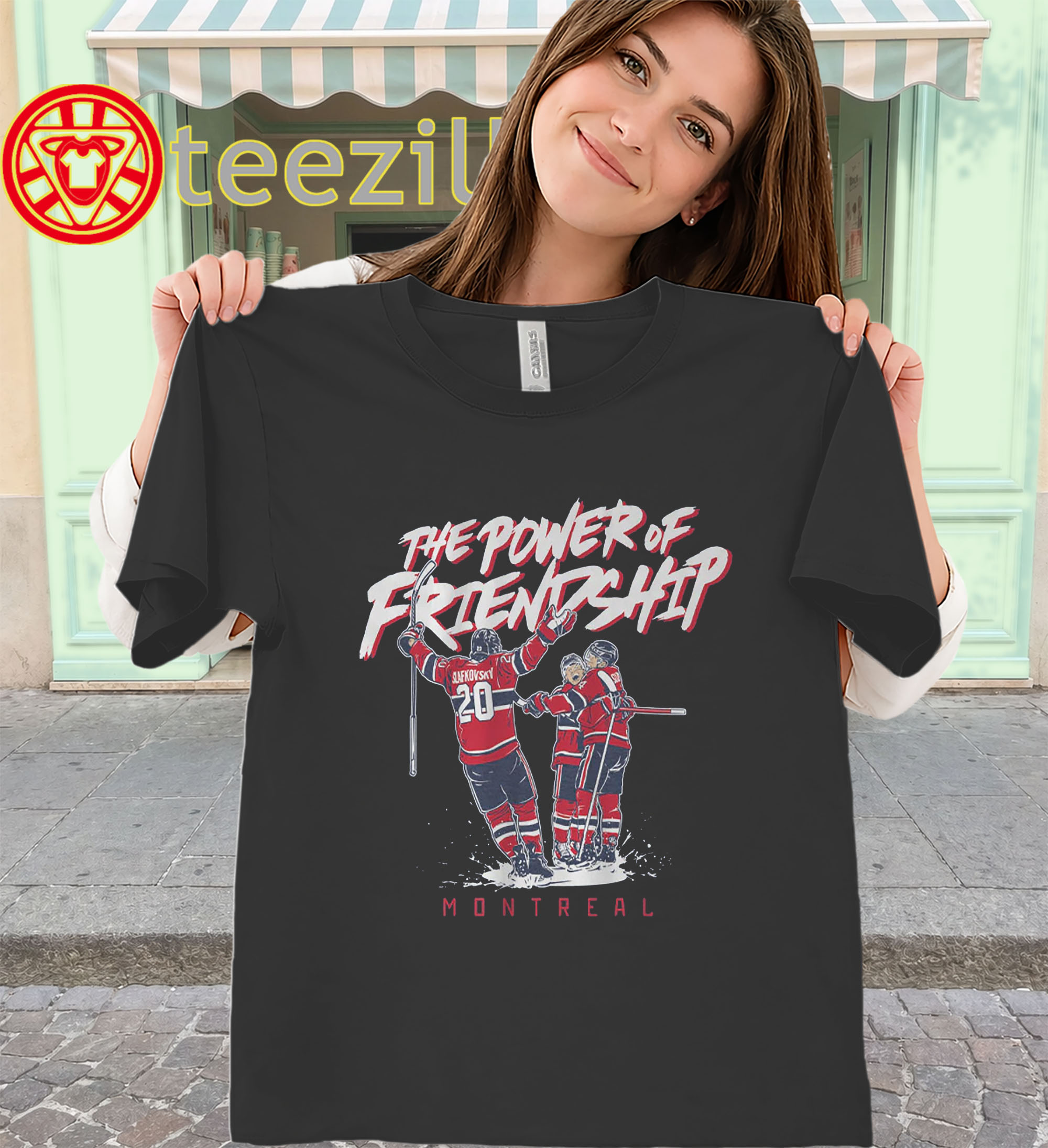 The Power of Friendship Shirt - Cole Caufield- Nick Suzuki & Juraj Slafkovsky