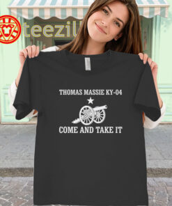 Thomas Massie KY-04 Come And Take It Shirt – Liberty Quote-classic