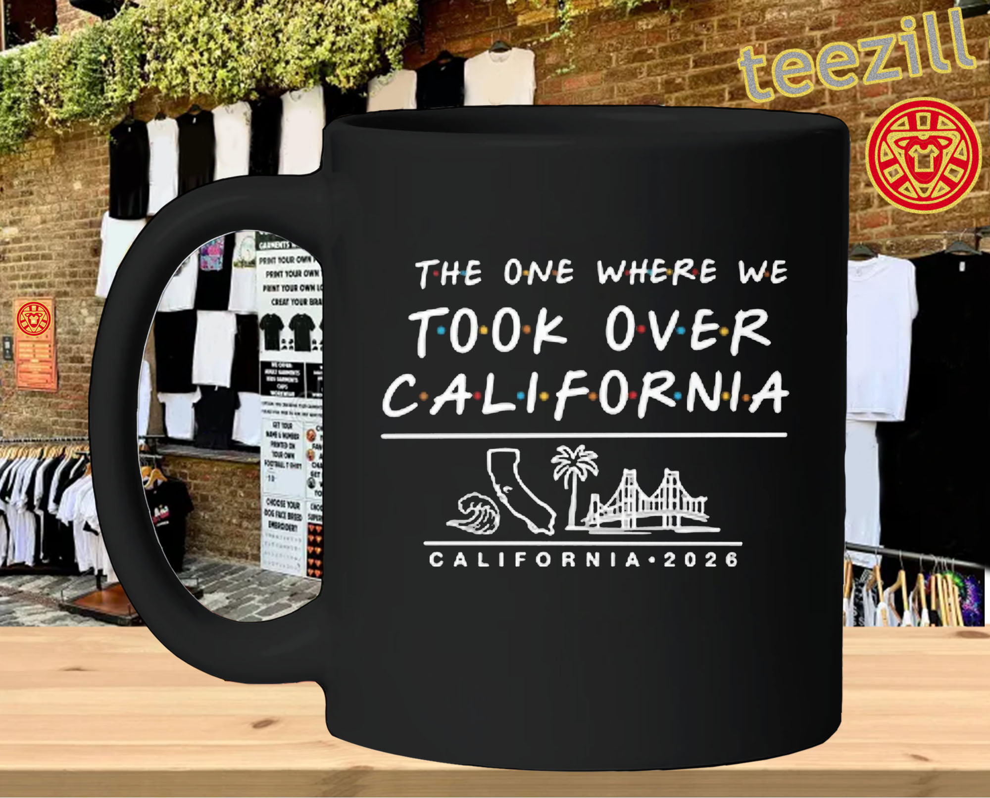 Took Over California mug-design