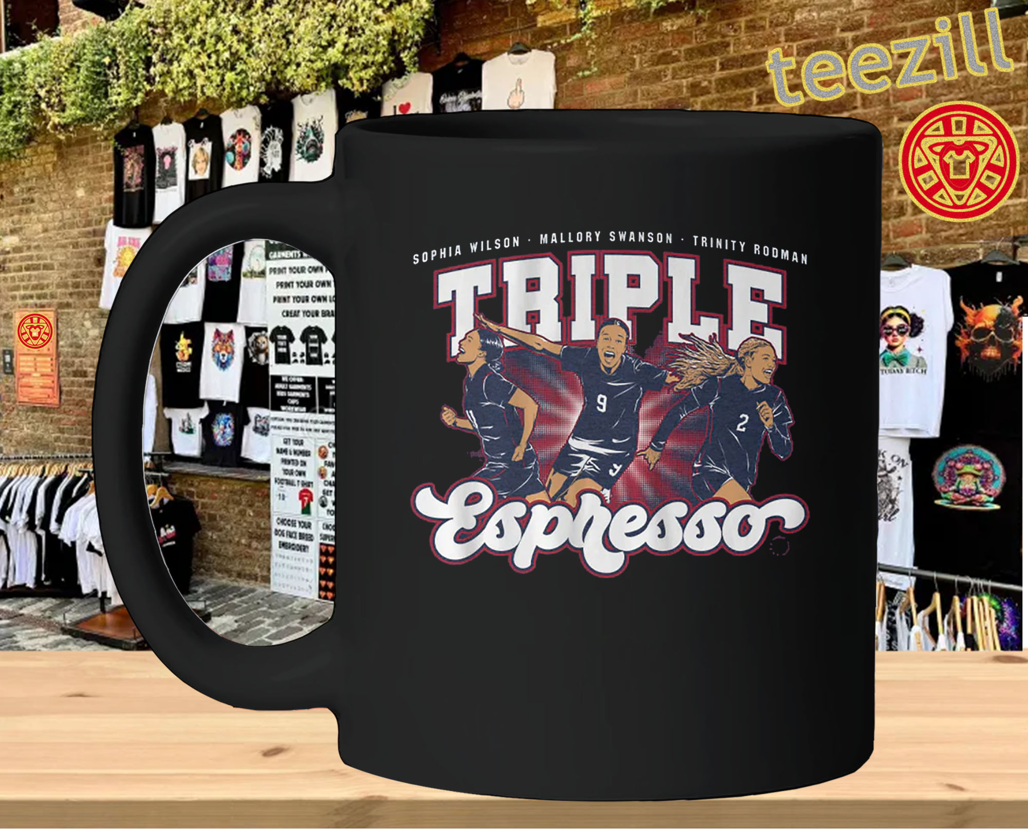 Triple Espresso 2026–27 – Swanson Rodman Wilson USA Soccer -mug