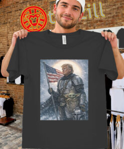 Trump Mandalorian Grogu Shirt – This Is The Way Parody Tee