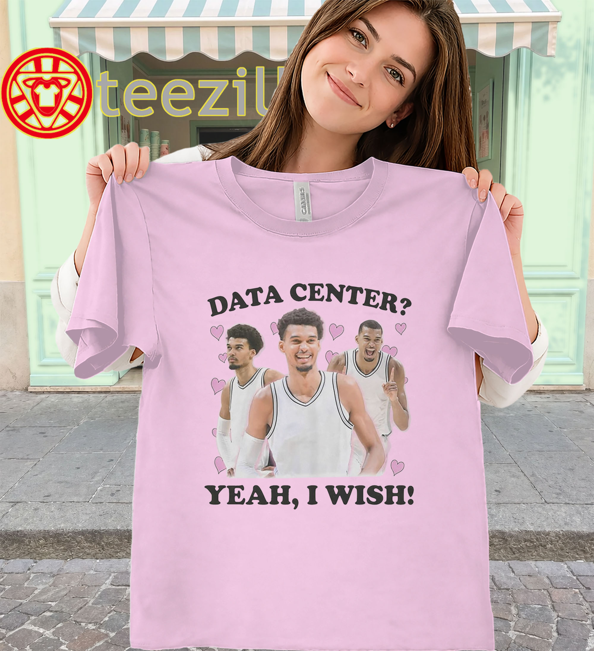 Victor Wembanyama Data Center Shirt – Future Basketball-unisex