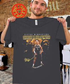 Victor Wembanyama Shirt – DPOY Signature Basketball Graphic