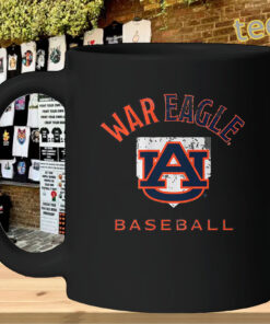 War Eagle Shirt - Auburn Baseball Home Plate-mug