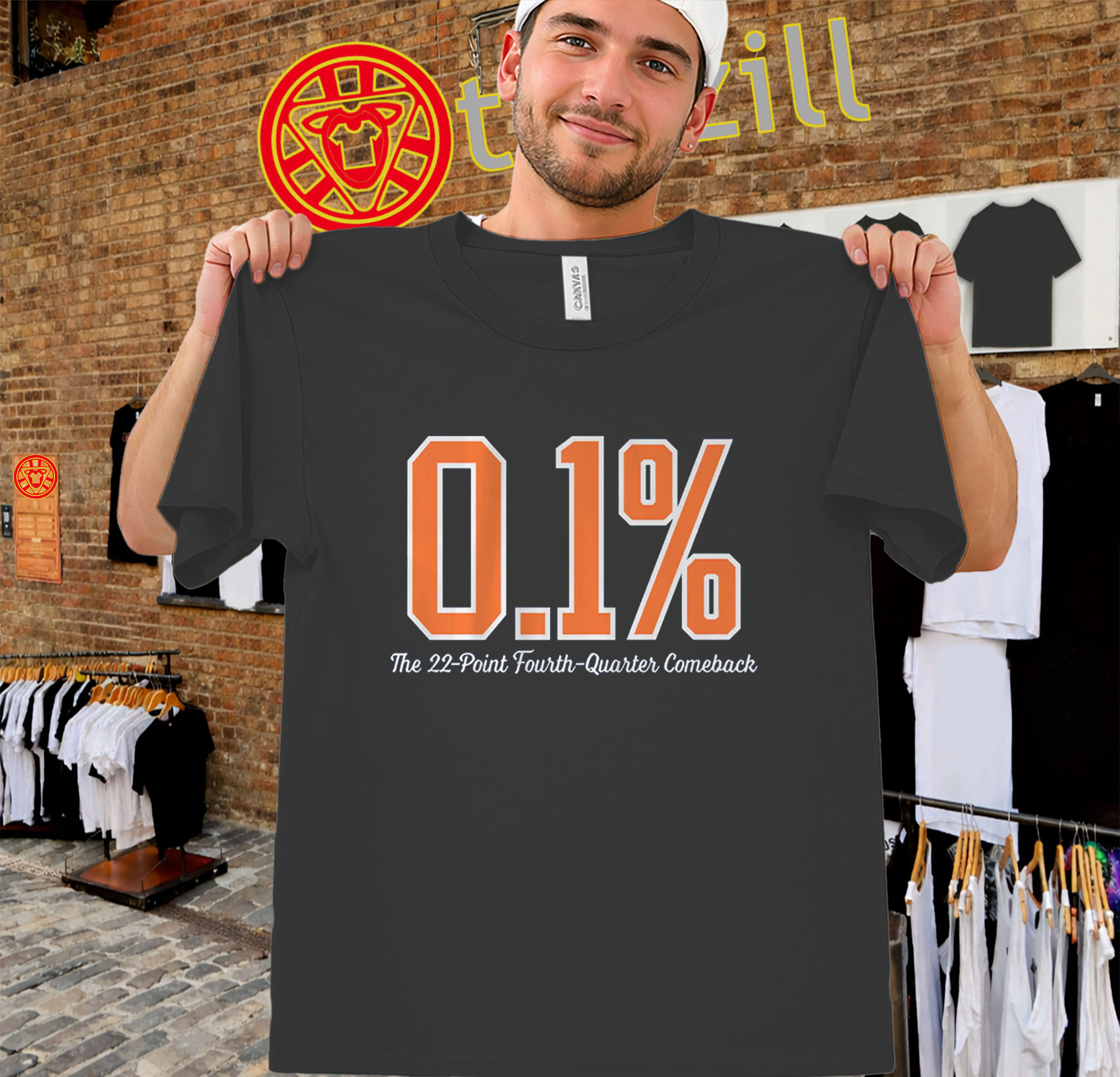 NY Basketball Shirt The 0.1% Chance Comeback graphic tee with basketball playoff slogan
