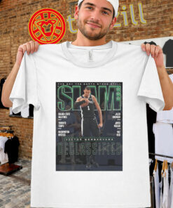 Victor Wembanyama SLAM 262 basketball cover shirt with 41 points 24 rebounds text design