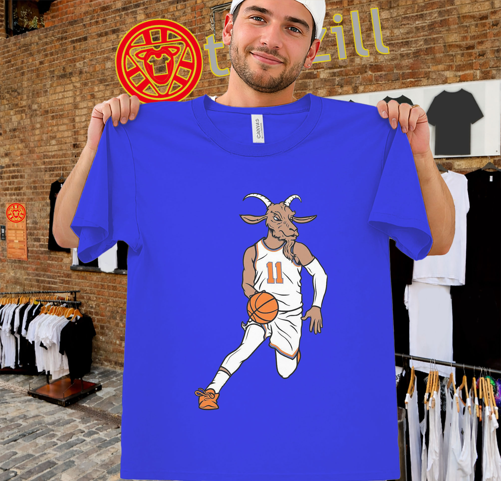 11 GOAT Shirt - Jalen Brunson New York Basketball Fan