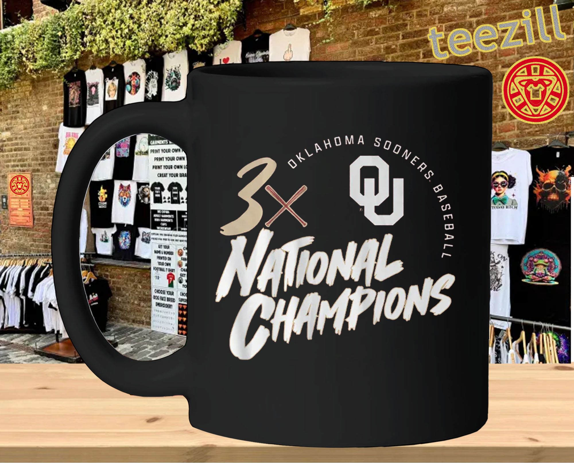3-Time National Champions Mug