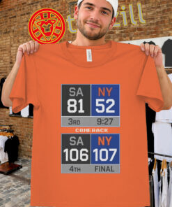 81-52 COMEBACK Shirt - New York Basketball - Playoff Game