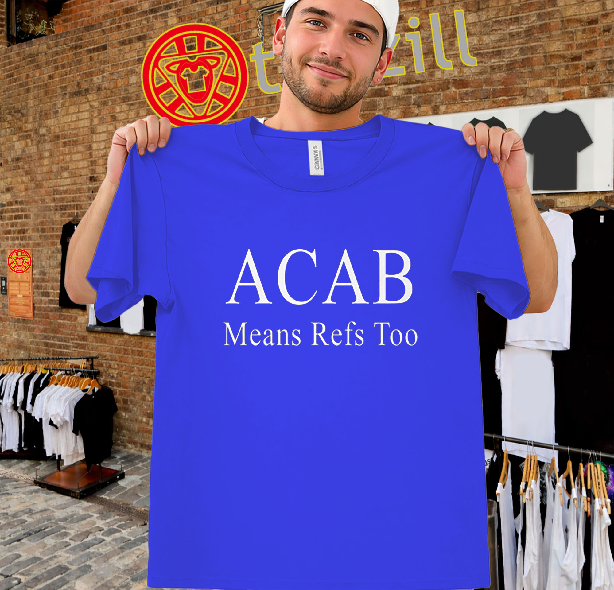ACAB Means Refs Too Shirt - Meme Quote