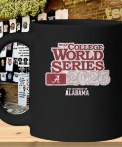 Alabama Baseball 2026 College World Series Shirt mug