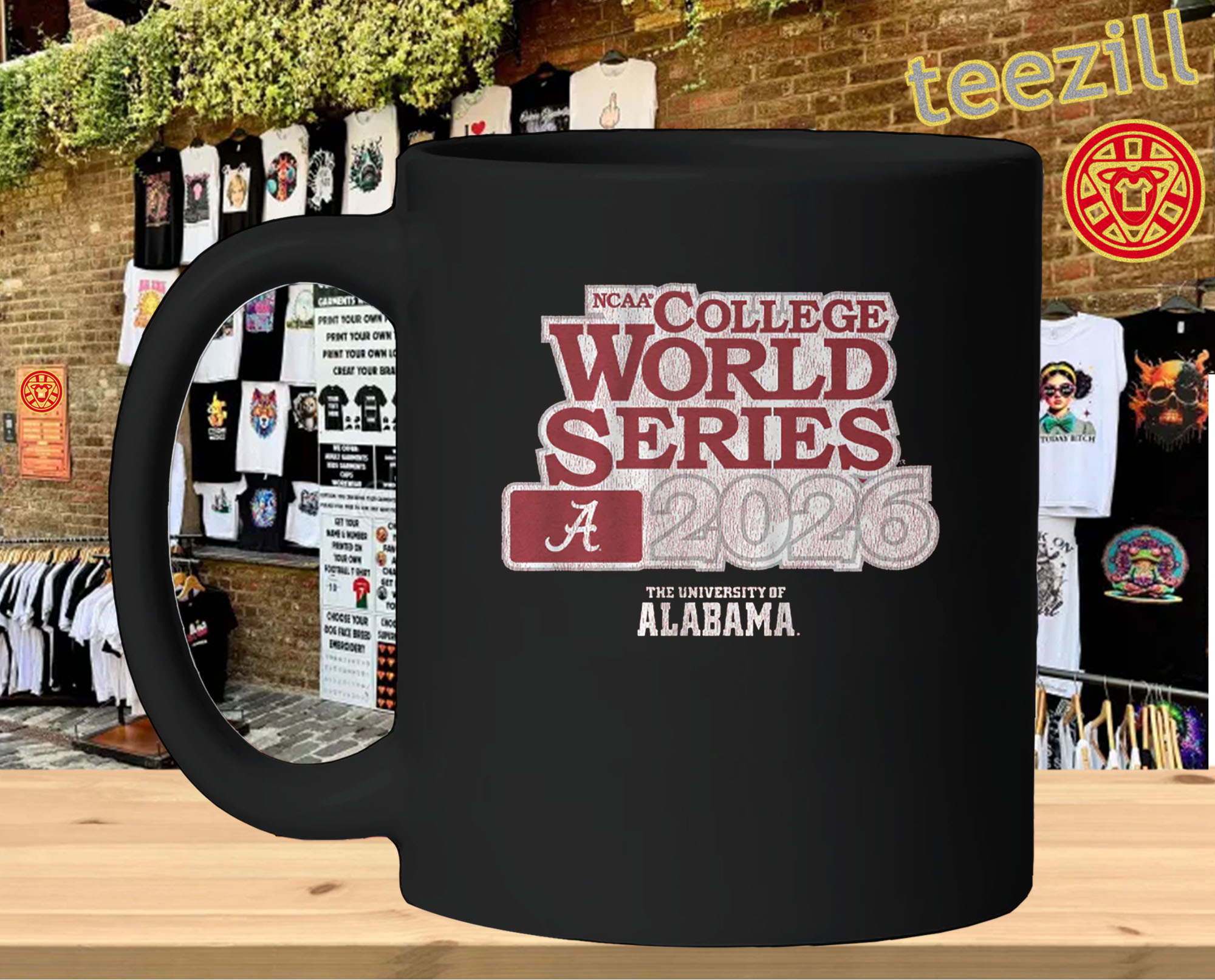 Alabama Baseball 2026 College World Series Shirt mug