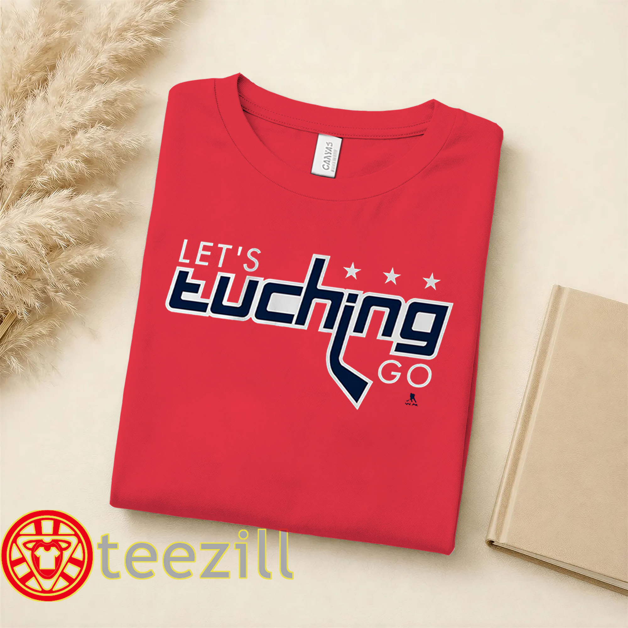 Alex Tuch Let's Tuching Go Shirt - Washington Hockey Fan Tee