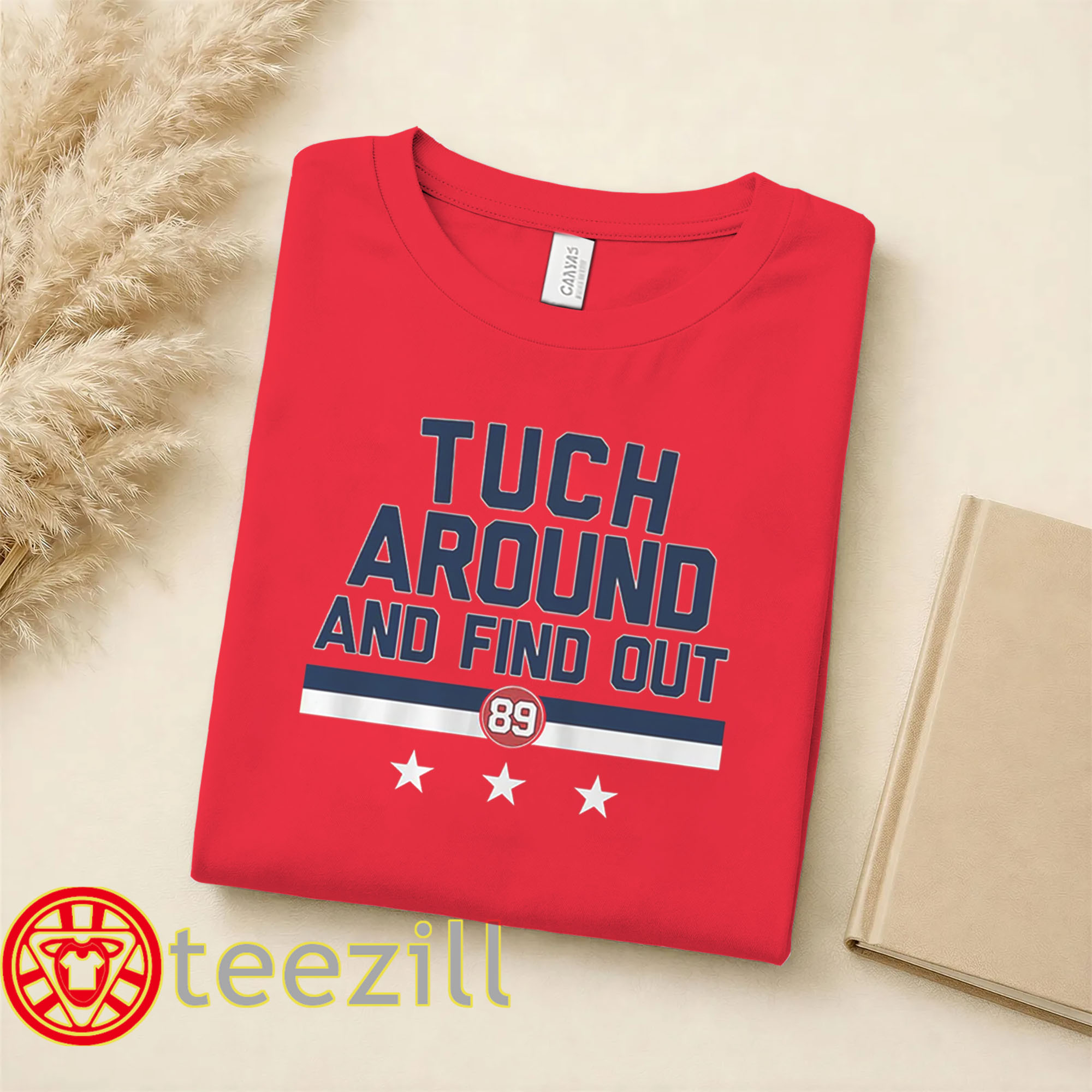 Alex Tuch Shirt - Tuch Around Washington Hockey Legend Tee