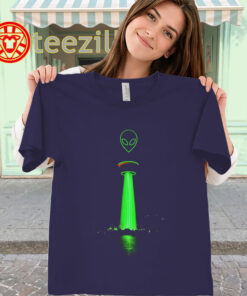 Alien Abduction Shirt – Wemby UFO Basketball Experiment Tee-classic