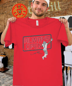 Always Open Shirt - AJ Brown New England Football Legend unisex