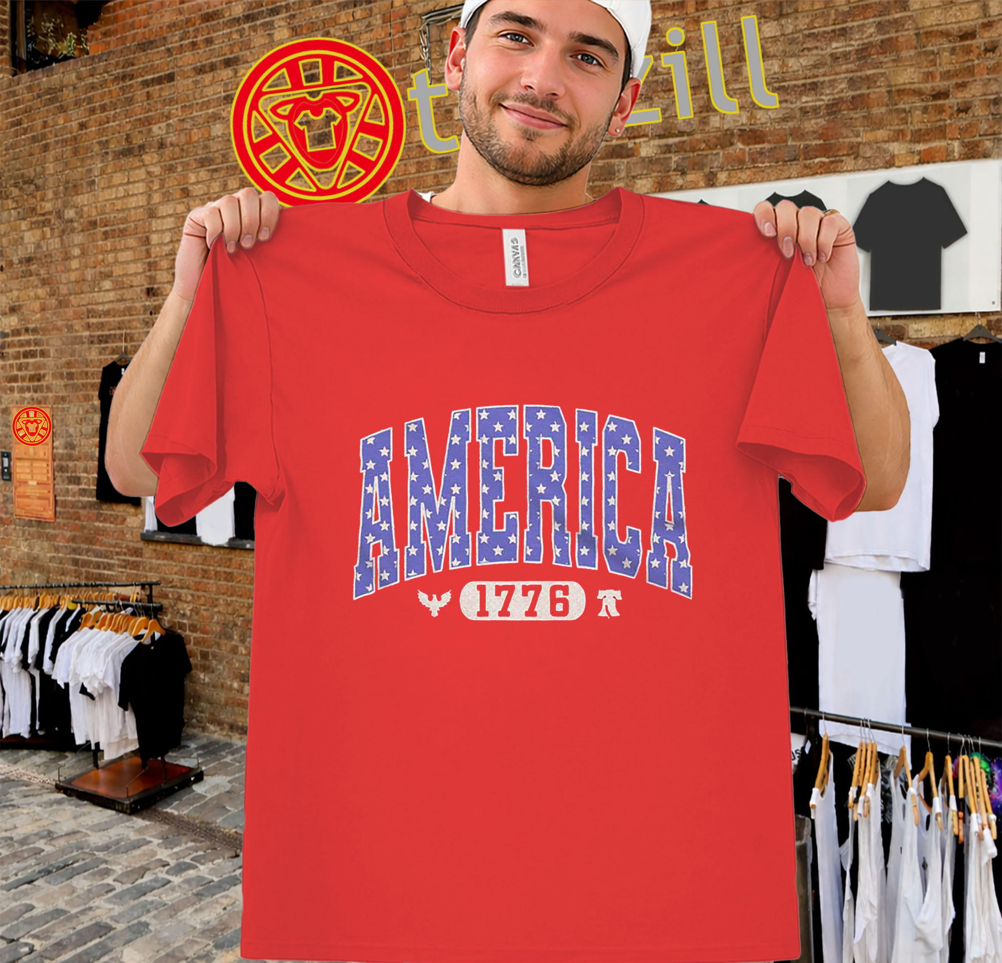 America 1776 Vintage Arch Shirt