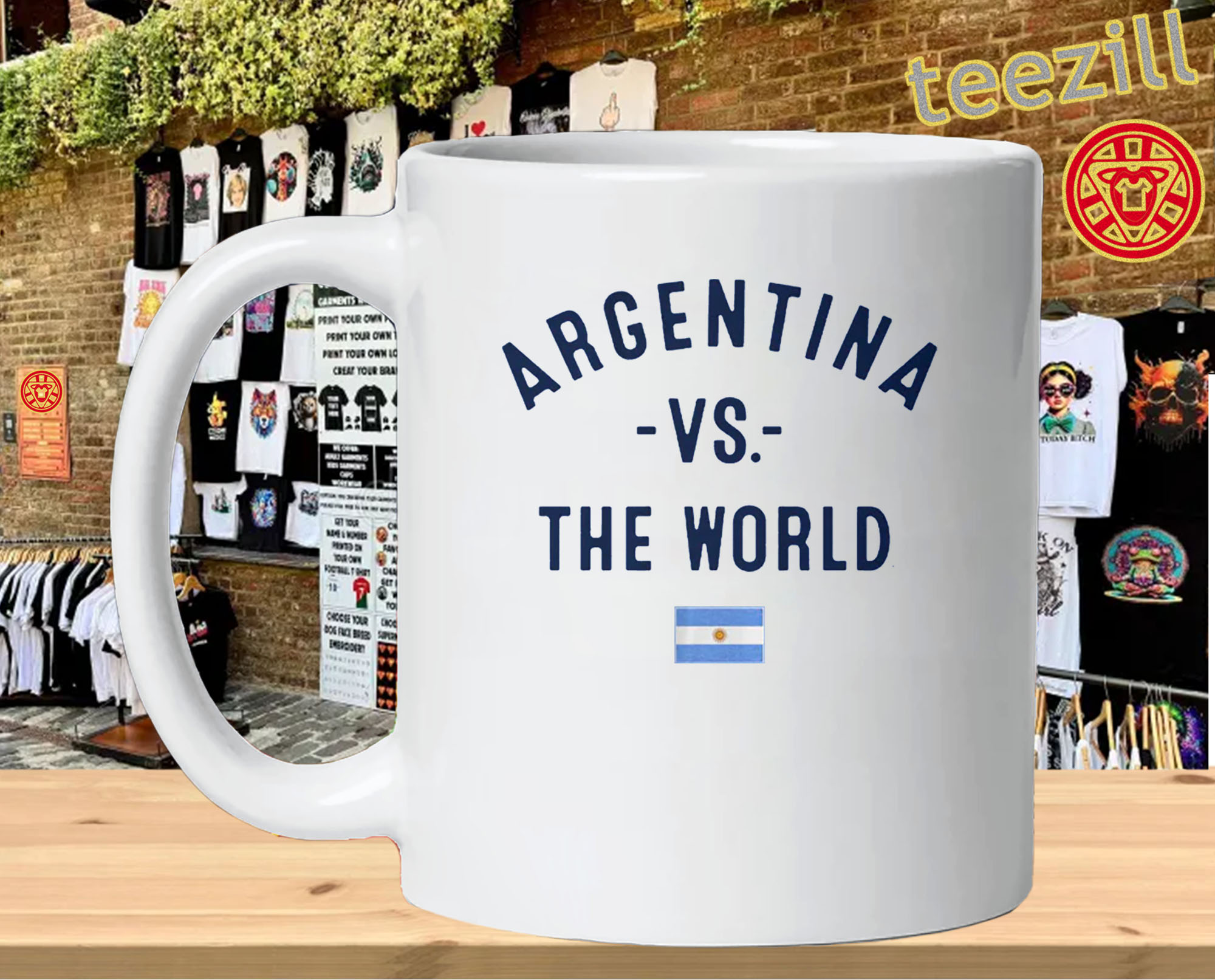 Argentina vs The World Shirt - Team Argentina Fan mug
