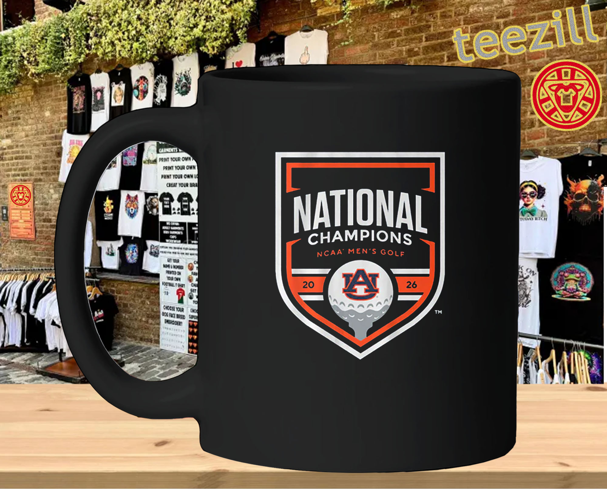 Auburn Men's Golf Logo mug