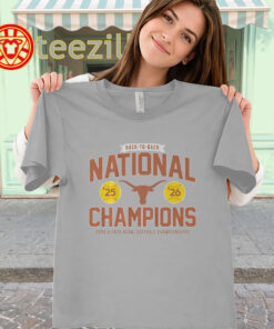 Back-to-Back Texas Softball Champs Shirt – WCWS Longhorns