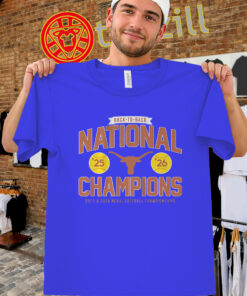 Back-to-Back Texas Softball Champs Shirt – WCWS Longhorns unisex