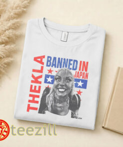Banned In Japan Shirt – Thekla Wrestling Statement Posters