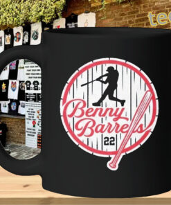 Ben Rice Benny Barrels – New York Yankees Fan Gear mug