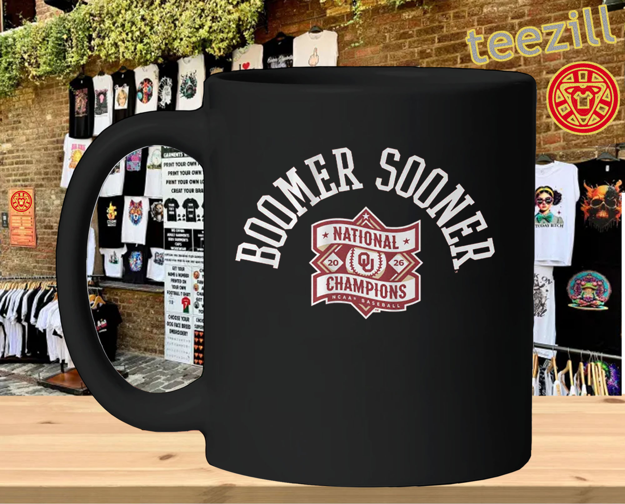 Boomer Sooner Shirt - Oklahoma Baseball 2026 College World Series-mug