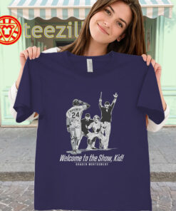 Braden Montgomery Shirt - Welcome to the Show Kid Walk Off Tee classic