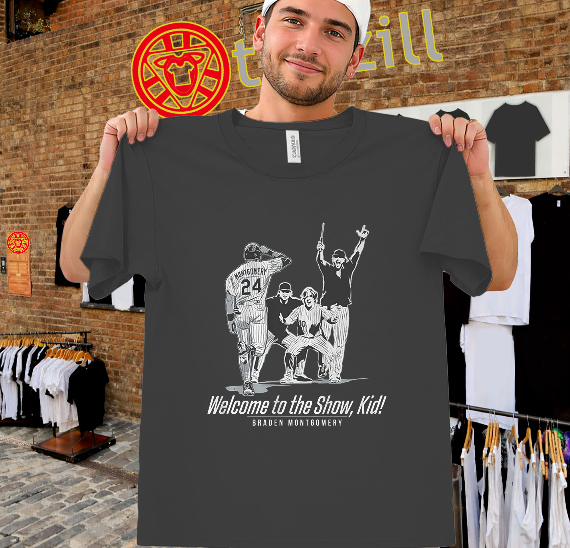 Braden Montgomery Shirt - Welcome to the Show Kid Walk Off Tee