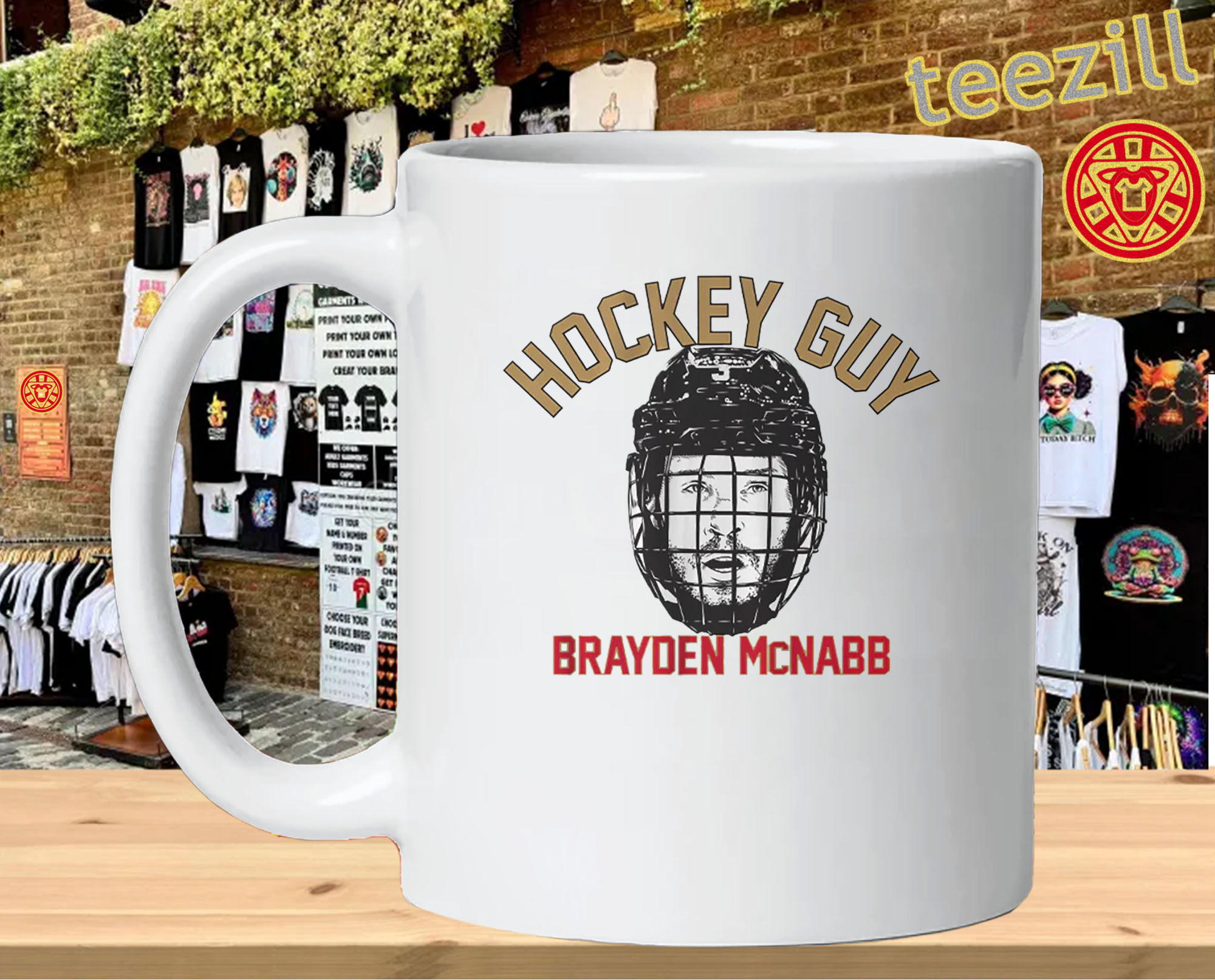 Brayden McNabb Hockey Guy Shirt – Vegas Hockey Fan Tee mug