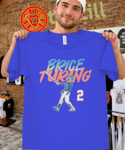 Brice Turang Shirt - Milwaukee No 2 Baseball Tee