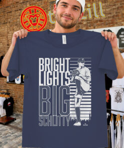 Bright Lights Big Schlitty Shirt - Cam Schlittler Baseball Tee