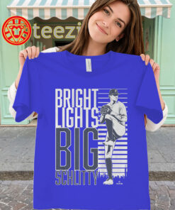 Bright Lights Big Schlitty Shirt - Cam Schlittler Baseball Tee classic