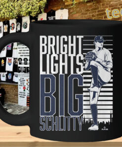 Bright Lights Big Schlitty Shirt - Cam Schlittler Baseball mug