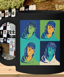 Bryan Woo Shirt - Seattle Mariners Pop Art Baseball mug